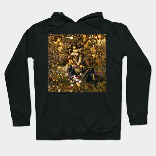 Acrasia - John Melhuish Strudwick Hoodie by forgottenbeauty